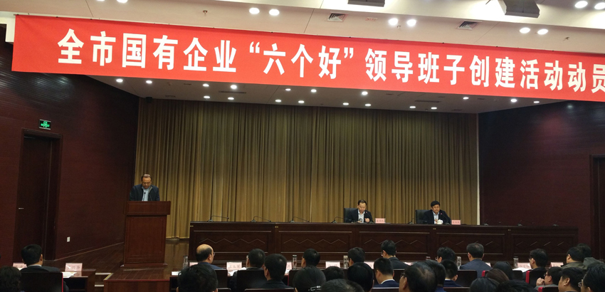 全市國有企業(yè)“六個好”領(lǐng)導(dǎo)班子創(chuàng)建活動動員會議召開